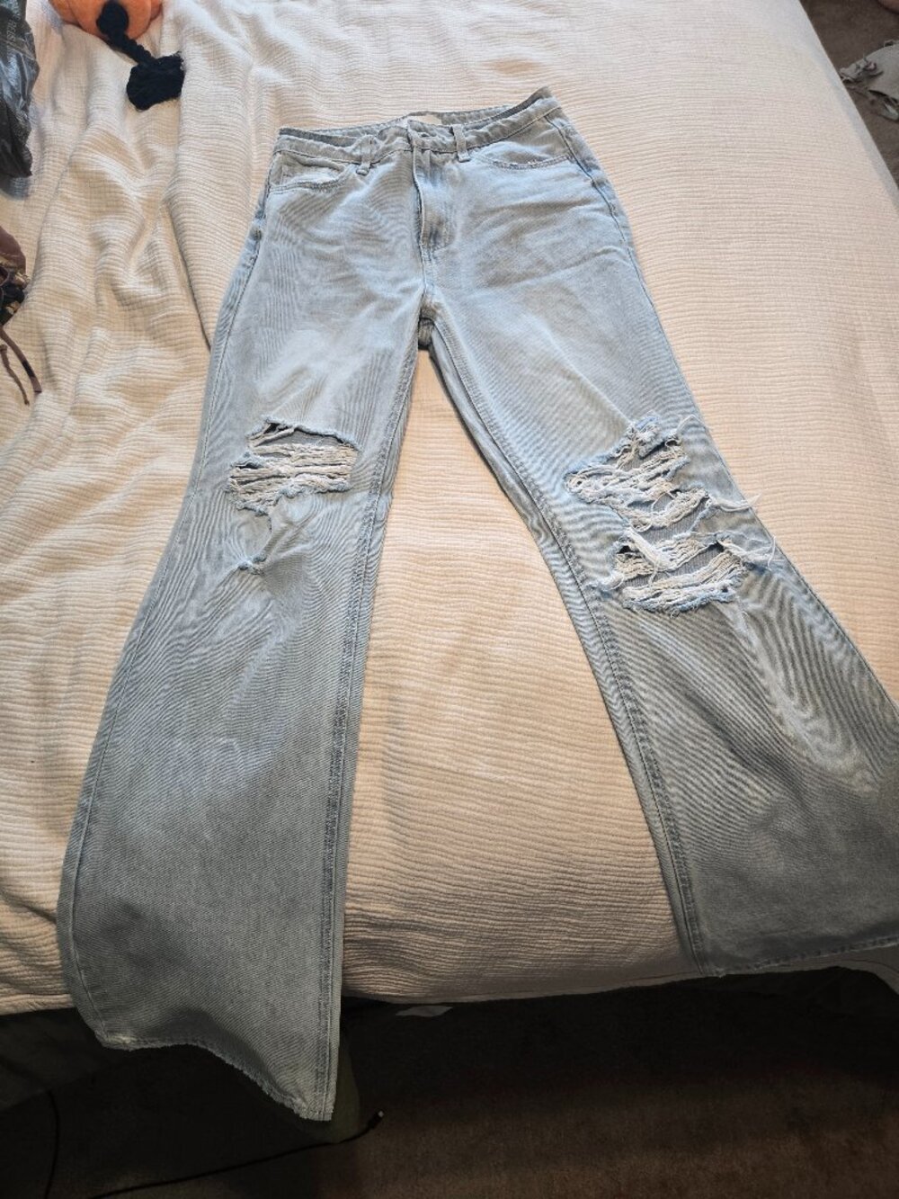 Vervet 27x34 wide leg jeans